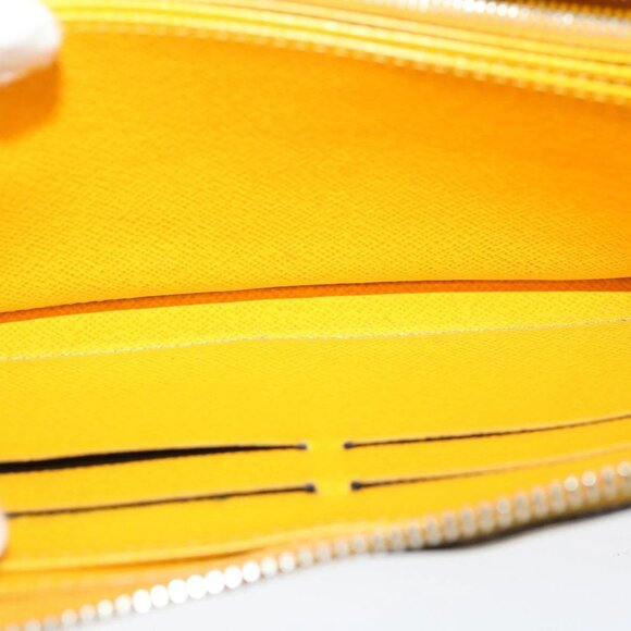 LOUIS VUITTON Epi Zippy Wallet Long Wallet Yellow M60309 LV Auth im454 - Picture 12 of 16